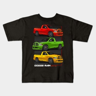 RAM SRT-10 V10 Pickup Car Kids T-Shirt